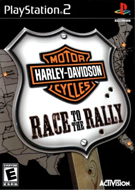 Harley-Davidson Motorcycles - Race to the Rally box cover front